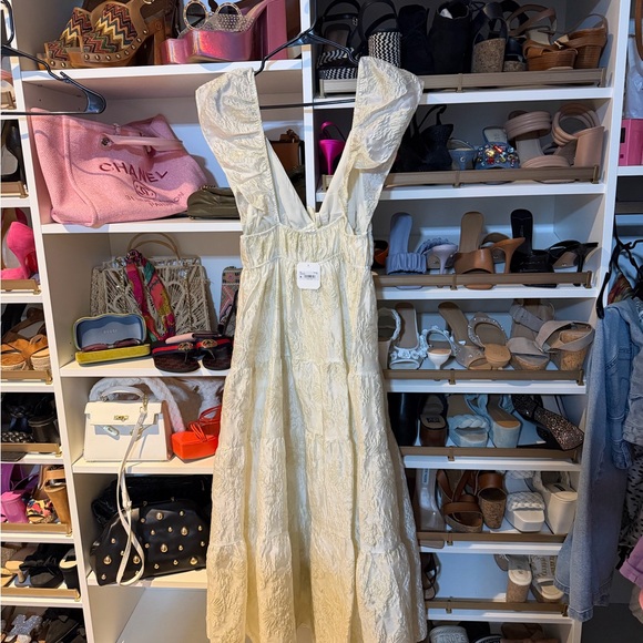 Altrd State Athena Maxi Dress Gold shimmer NTW - Picture 5 of 7